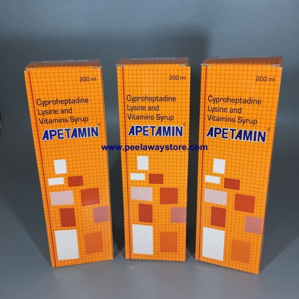 APETAMIN Vitamin Syrup - 3 X 200ml