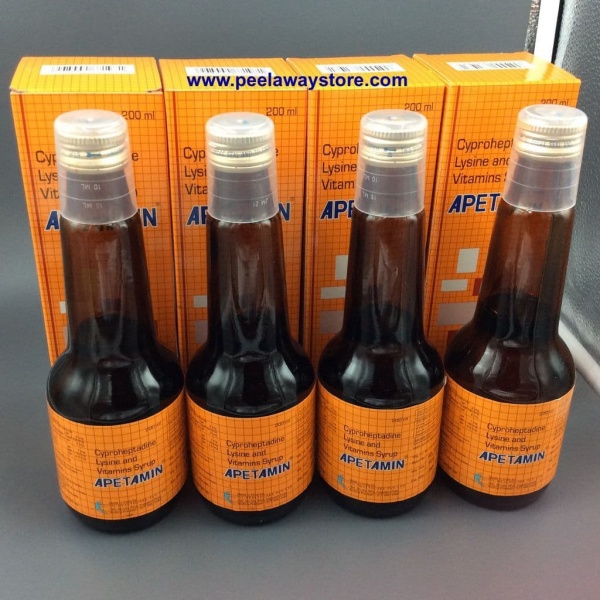 APETAMIN Vitamin Syrup - 4 X 200ml