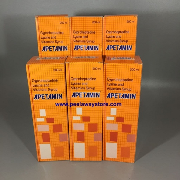 APETAMIN Vitamin Syrup - 6 X 200ml