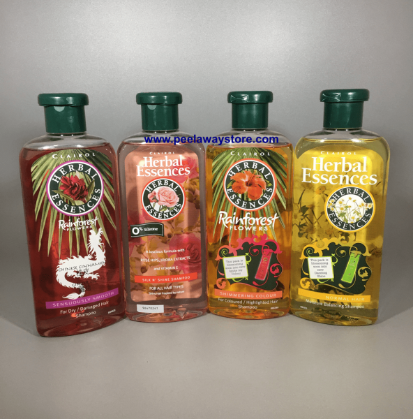 CLAIROL HERBAL ESSENCES SHAMPOOS - VINTAGE RANGE