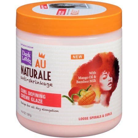 Dark and Lovely Au Naturale Anti-Shrinkage Curl Defining Creme Glaze - 397g