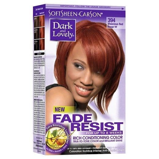 Dark and Lovely Fade Resist Rich Conditioning Color - Vivacious Red