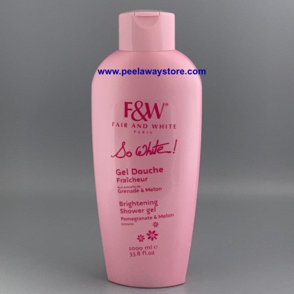 F&W FAIR AND WHITE SHOWER GEL