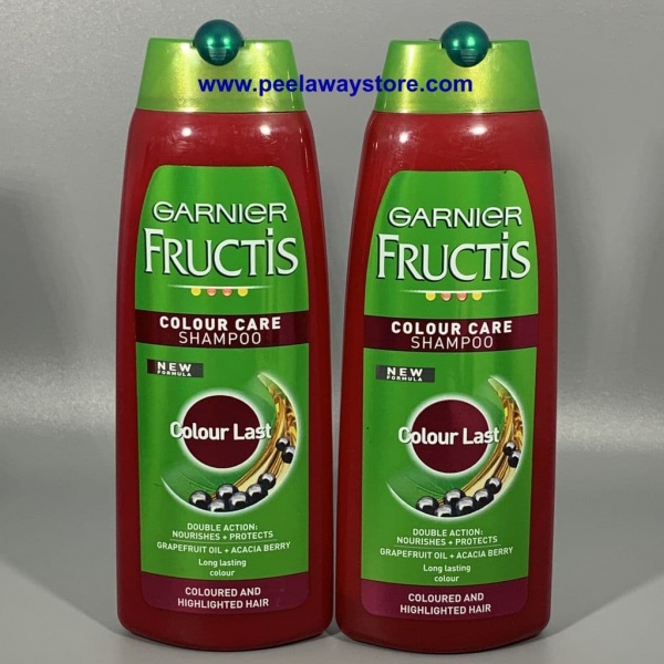 GARNIER FRUSTIS COLOUR CARE SHAMPOO X 2