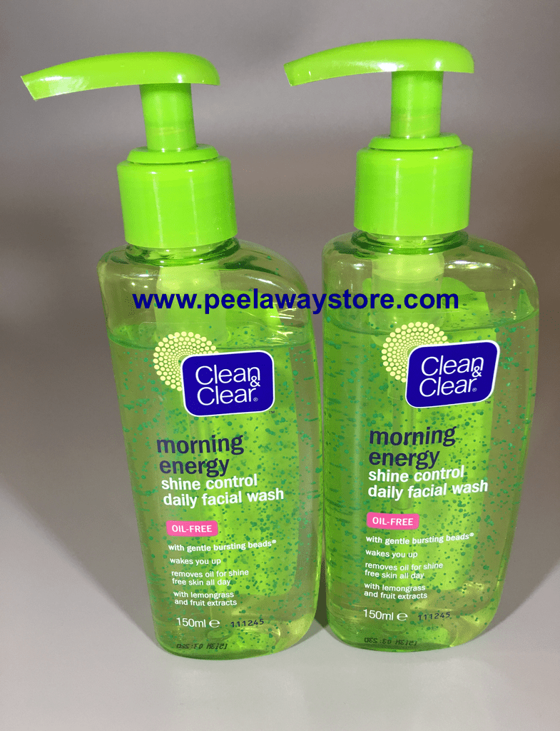 Clean & Clear Morning Energy Daily Facial Wash X 2