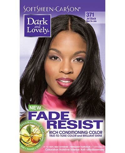Dark and Lovely Fade Resist Rich Conditioning Color - Jet Black
