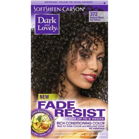Dark and Lovely Fade Resist Rich Conditioning Color - Natural Black