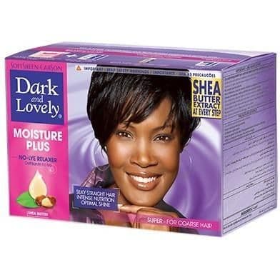 Dark and Lovely No-Lye Moisture Plus Relaxer -SUPER