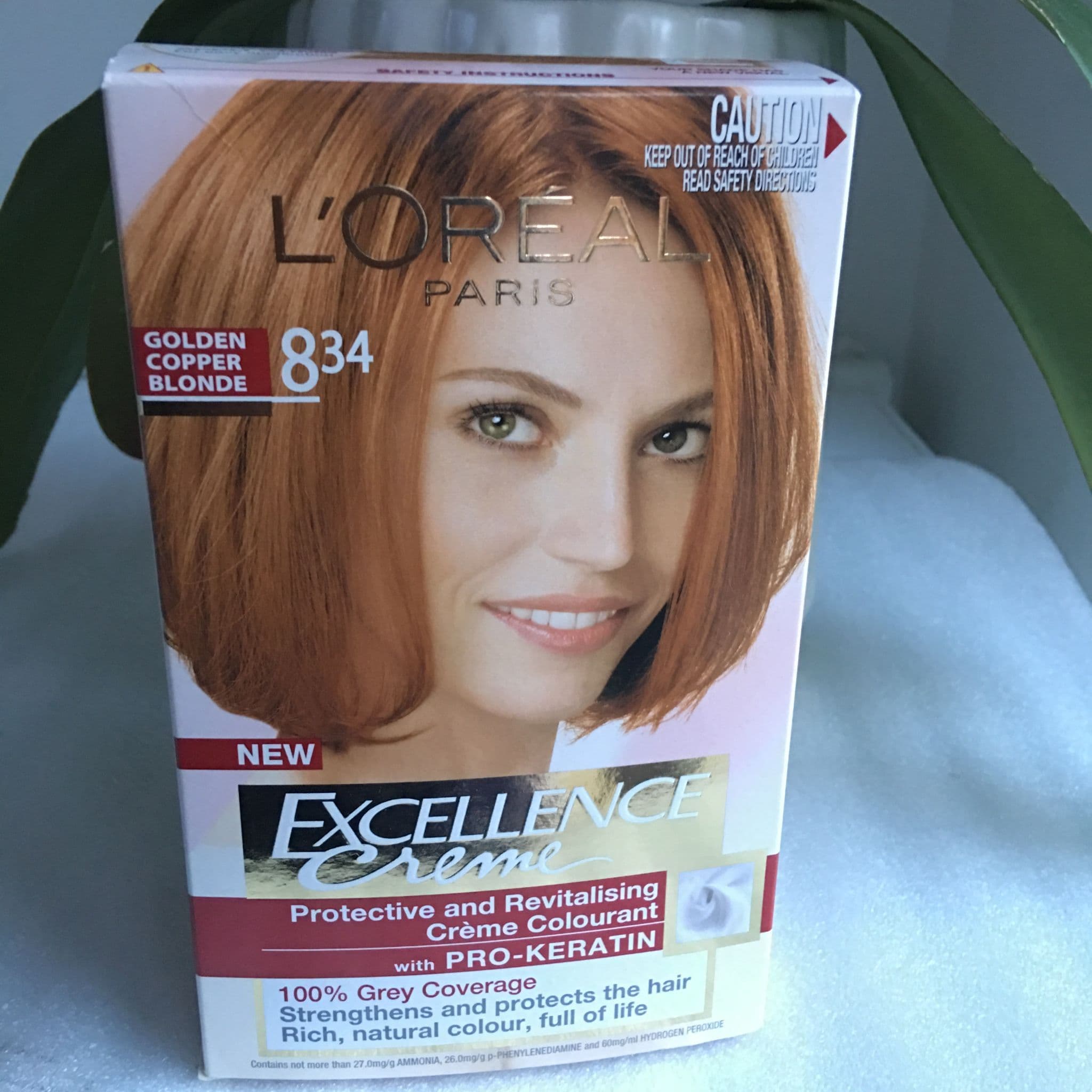 L'Oreal Paris Excellence Creme Colourant - Golden Copper Blonde 834