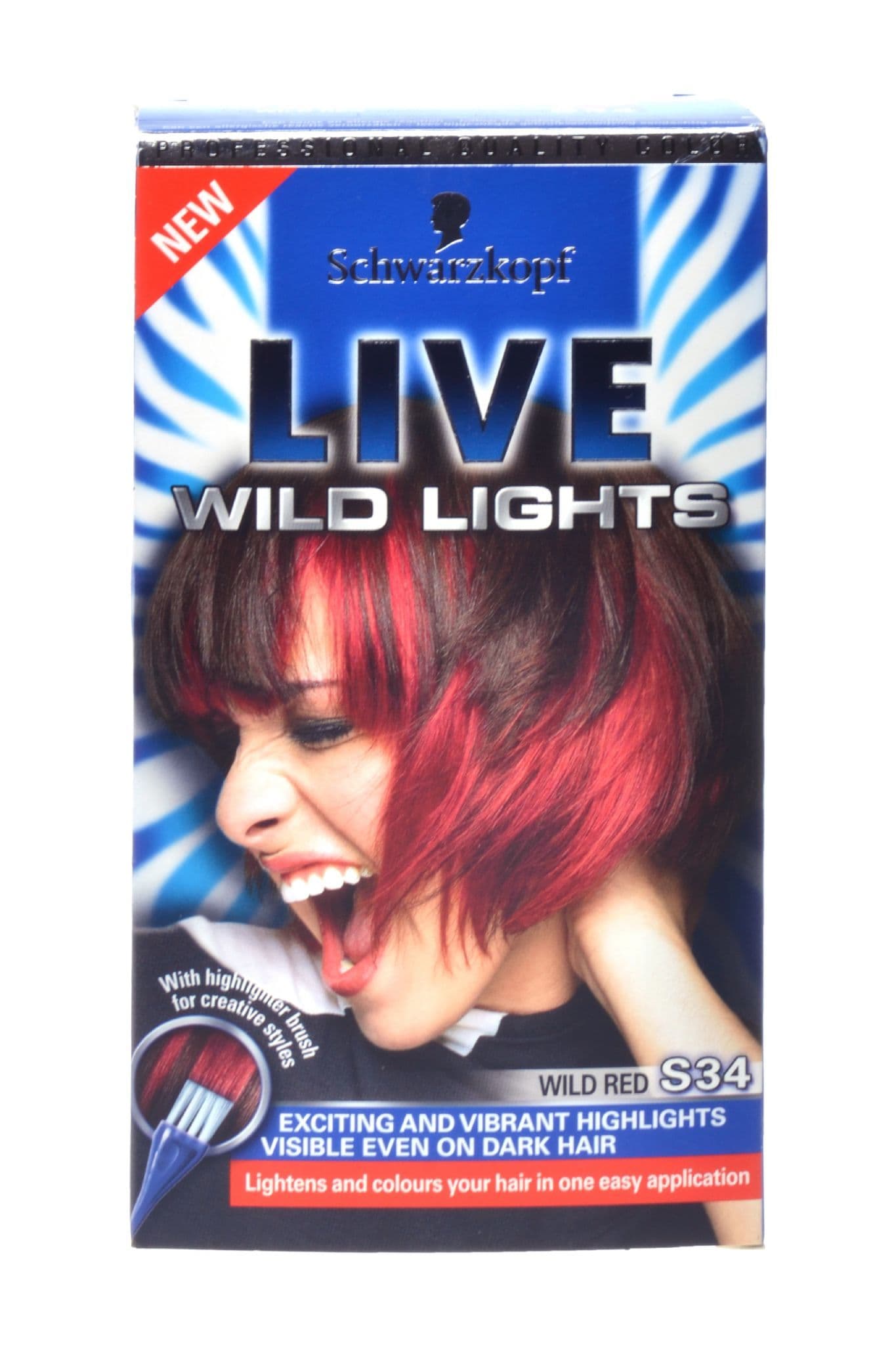 schwarzkopf Live Wild Lights - S34 Wild Red