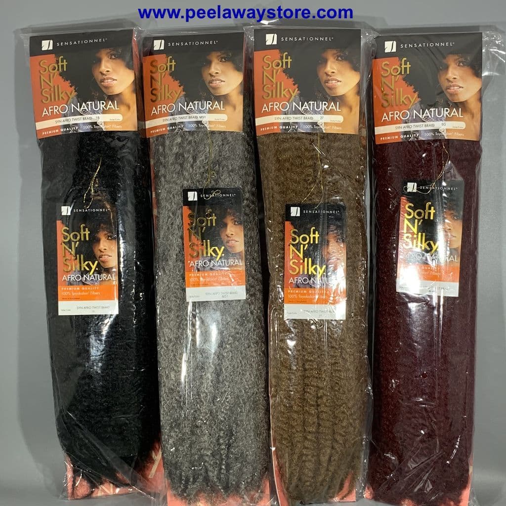 3 Packs 28 Inch Pre Separated Springy Afro Twist Hair Braiding Hair for  Faux Loc | eBay