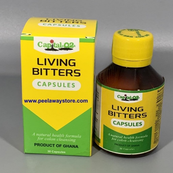 Living Bitters Capsules /Tonic -A Natural Health Formula for Colon Cleansing