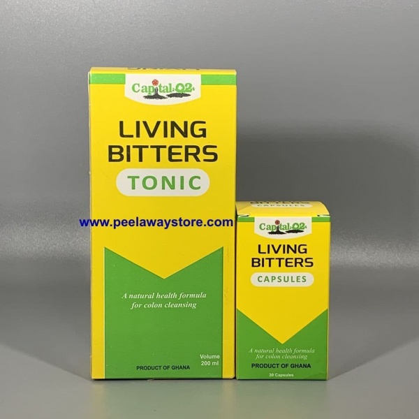 Living Bitters Capsules /Tonic -A Natural Health Formula for Colon Cleansing