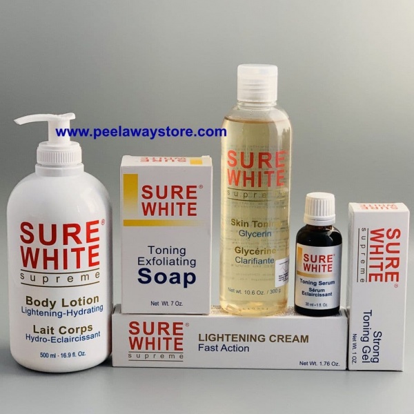 Sure White Skin Lightening Products