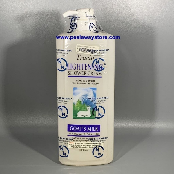 Tracia Lightening Shower Cream - GOAT'S MILK 1000ml